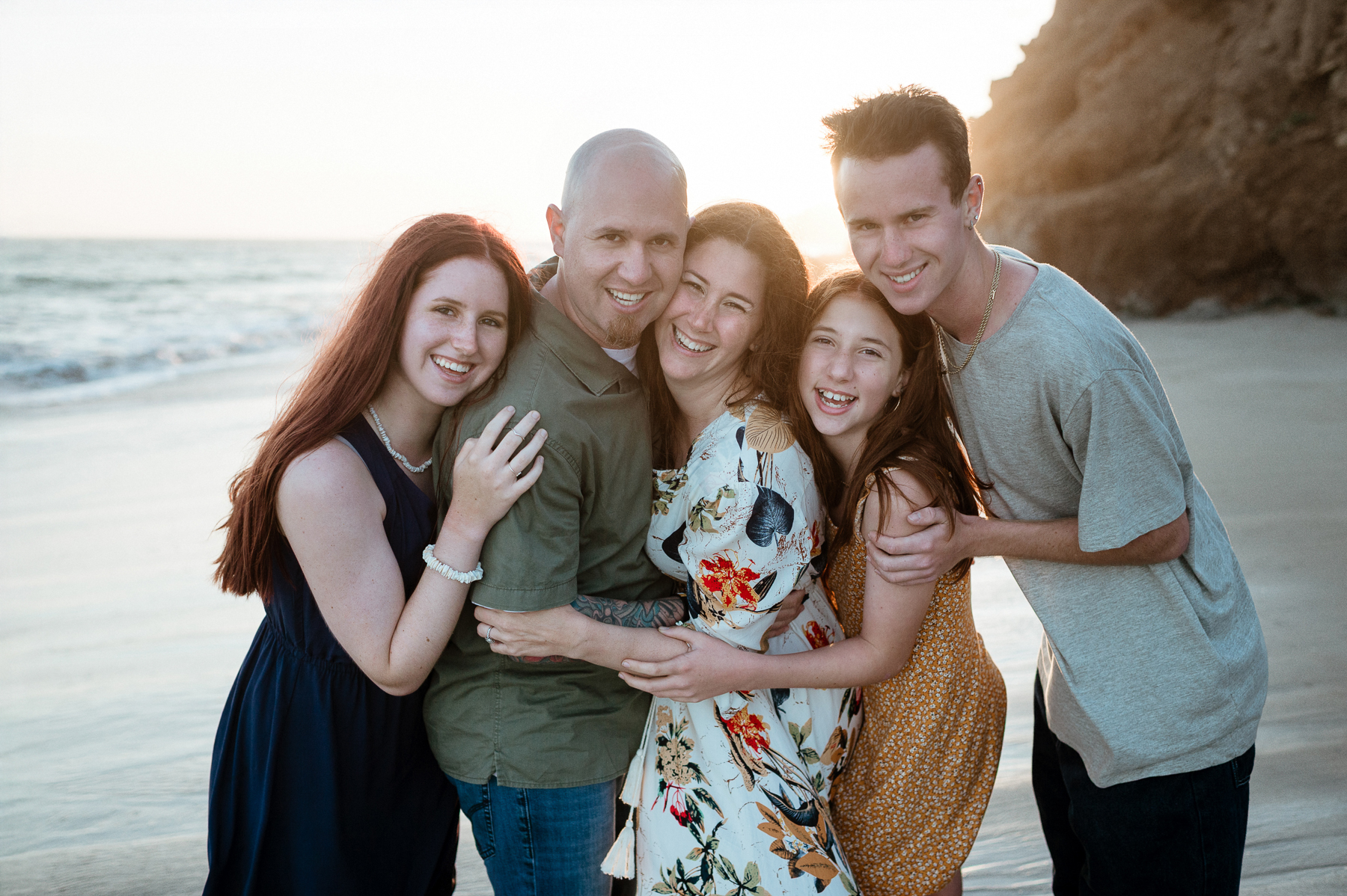 Family Photos They Never Had | Malibu Family Photographer